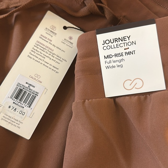 Calia Journey Collection TrueLight Wide Leg Pant XL - Picture 2 of 3